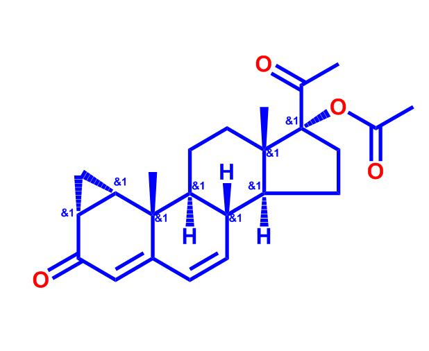 17-羟基-1A,2A-亚甲基孕-4,6-二烯-3,20-二酮醋酸酯,17-Hydroxy-1a,2a-methylenepregna-4,6-diene-3,20-dione acetate