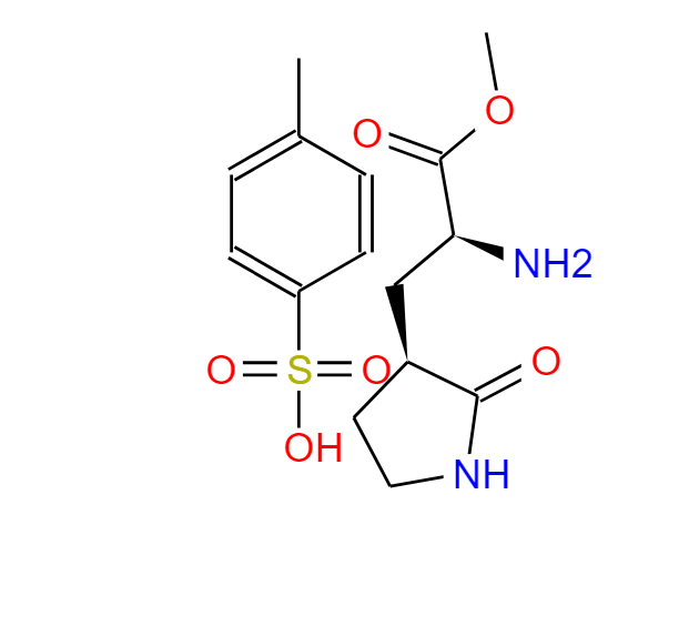 (S)-2-氨基-3-((S)-2-氧代吡咯烷-3-基)丙酸甲酯 4-甲基苯磺酸鹽,Methyl (S)-2-amino-3-((S)-2-oxopyrrolidin-3-yl)propanoate 4-methylbenzenesulfonate