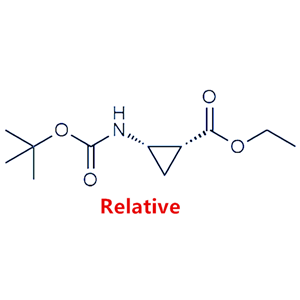 ethyl cis-2-(tert-butoxycarbonylamino)cyclopropanecarboxylate,ethyl cis-2-(tert-butoxycarbonylamino)cyclopropanecarboxylate