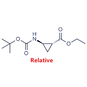 ethyl trans-2-(tert-butoxycarbonylamino)cyclopropanecarboxylate,ethyl trans-2-(tert-butoxycarbonylamino)cyclopropanecarboxylate