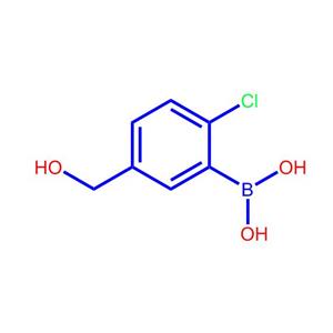 (2-氯-5-(羟甲基)苯基)硼酸,(2-Chloro-5-(hydroxymethyl)phenyl)boronicacid