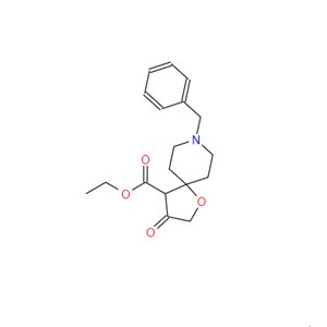 8-苄基-3-氧代-1-氧杂-8-氮杂[4.5]葵烷-4-羧酸乙酯