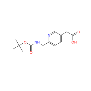 6-[[[(1,1-Dimethylethoxy)carbonyl]amino]methyl]-3-pyridineacetic acid