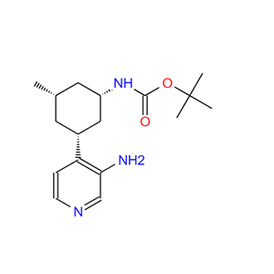 [(1S,3R,5S)-3-(3-氨基吡啶-4-基)-5-甲基环己基]氨基甲酸叔丁酯