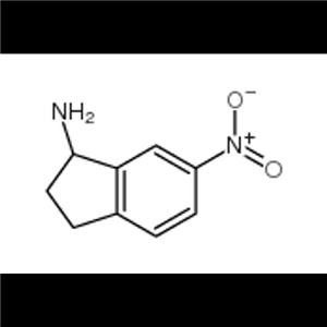 1-氨基-6-硝基茚,1-Amino-6-nitroindan,6-nitro-2,3-dihydro-1H-inden-1-amine
