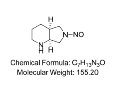 莫西沙星亚硝胺杂质3,Moxifloxacin nitrosamine impurity 3