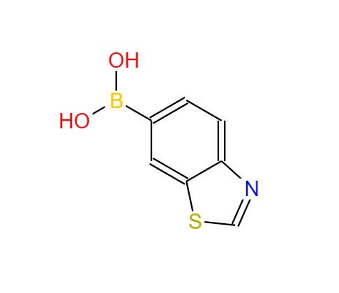 苯并[D]噻唑-6-硼酸,1,3-Benzothiazol-6-ylboronic acid