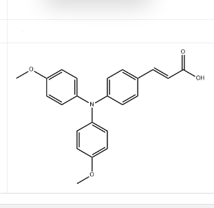 （E）-3-（4-（双（4-甲氧基苯基）氨基）苯基）丙烯酸,(E)-3-(4-(bis(4-methoxyphenyl)amino)phenyl)acrylic acid
