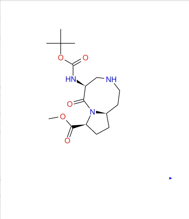 (5S,8S,10AR)-5-((叔丁氧基羰基)氨基)-6-氧代十氢吡咯并[1,2-A][1,5]二氮杂辛-8-羧酸甲酯,(5S,8S,10aR)-Methyl 5-((tert-butoxycarbonyl)amino)- 6-oxodecahydropyrrolo[1,2-a][1,5]diazocine-8-carboxylate