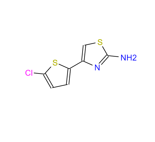 4-(5-氯-2-噻吩)-1,3-噻唑-2-胺,4-(5-CHLORO-2-THIENYL)-1,3-THIAZOL-2-AMINE