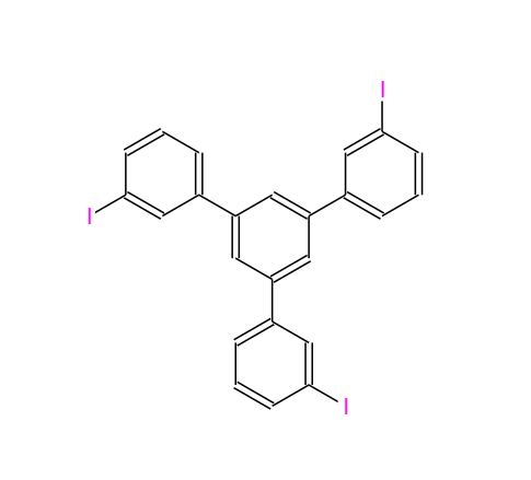 1,3,5-三(3-碘苯基)苯,1,3,5-Tris(m-iodophenyl)benzene