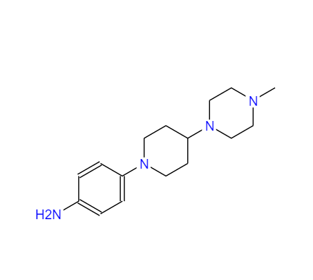 4-[4-(4-甲基哌嗪-1-基)哌啶-1-基]苯胺,4-(4-(4-Methylpiperazin-1-yl)piperidin-1-yl)aniline