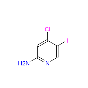 4-氯-5-碘-2-氨基吡啶,2-PYRIDINAMINE, 4-CHLORO-5-IODO-