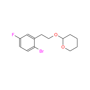 2H-Pyran, 2-[2-(2-bromo-5-fluorophenyl)ethoxy]tetrahydro-