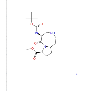 (5S,8S,10AR)-5-((叔丁氧基羰基)氨基)-6-氧代十氢吡咯并[1,2-A][1,5]二氮杂辛-8-羧酸甲酯,(5S,8S,10aR)-Methyl 5-((tert-butoxycarbonyl)amino)- 6-oxodecahydropyrrolo[1,2-a][1,5]diazocine-8-carboxylate