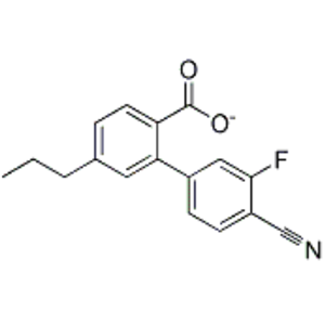 丙基苯甲酸对3-氟4-氰基苯酚酯,Propyl benzoic acid p-3-fluoro-4-cyanophenol ester