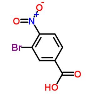 3-溴-4-硝基苯甲酸,3-Bromo-4-nitrobenzoic acid,3-溴-4-硝基苯甲酸