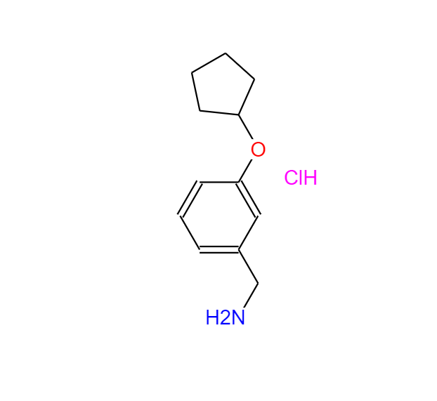 3-(環(huán)戊氧基)苯甲胺鹽酸鹽,BenzeneMethanaMine, 3-(cyclopentyloxy)-, hydrochloride