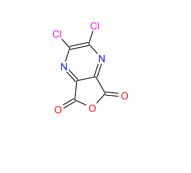 2,3-二氯呋喃[3,4-B]吡嗪-5,7-二酮,2,3-Dichlorofuro[3,4-b]pyrazine-5,7-dione