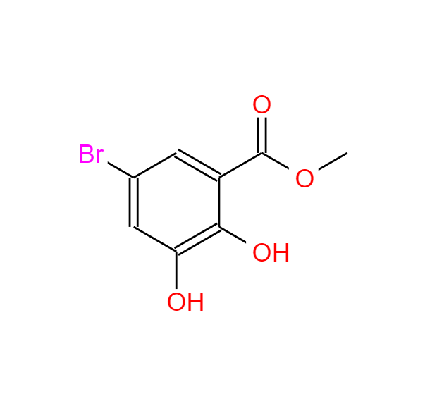 5-溴-2,3-二羟基苯甲酸甲酯,methyl 5-bromo-2,3-dihydroxybenzoate