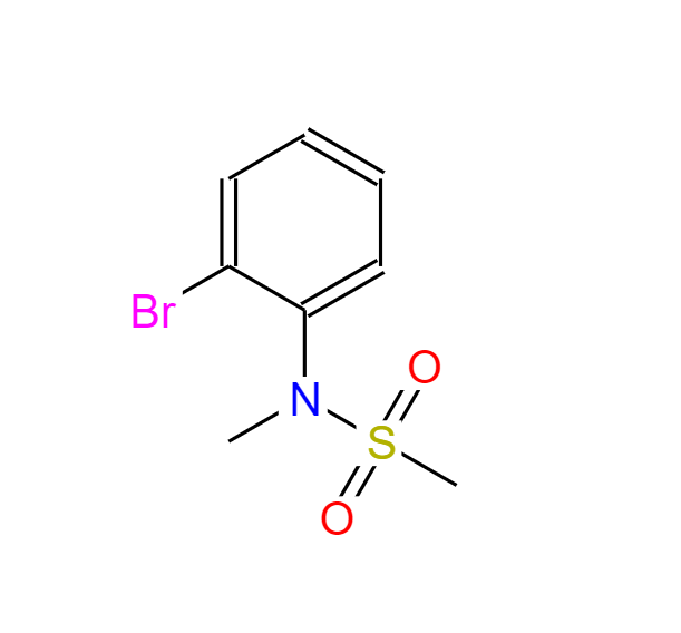 N-(2-溴苯基)-N-甲基甲磺酰胺,N-(2-broMophenyl)-N-Methyl-MethanesulfonaMide