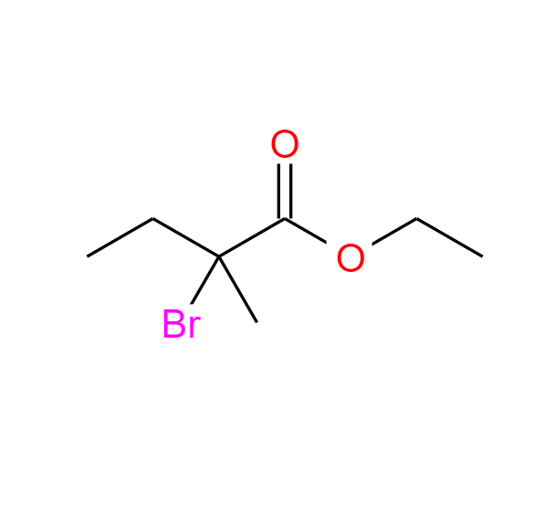 2-溴-2-甲基丁酸乙酯,Butanoic acid, 2-broMo-2-Methyl-, ethyl ester