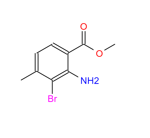 2-氨基-3-溴-4-甲基苯甲酸甲酯,2-Amino-3-bromo-4-methyl-benzoic acid methyl ester