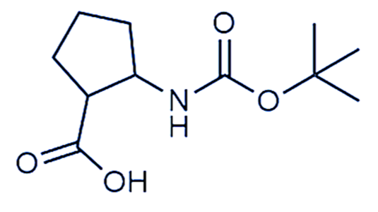 2-((叔丁氧基羰基)氨基)環(huán)戊烷甲酸,2-((tert-Butoxycarbonyl)amino)cyclopentanecarboxylic acid