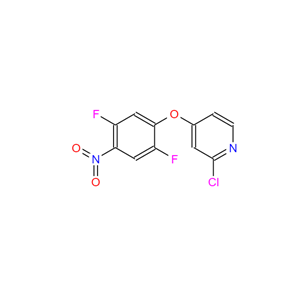 2-氯-4-(2,5-二氟-4-硝基苯氧基)吡啶,Pyridine,2-chloro-4-(2,5-difluoro-4-nitrophenoxy)-