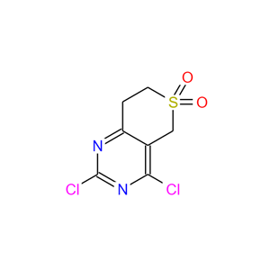 2,4-二氯-7,8-二氢-5H-噻喃并[4,3-D]嘧啶 6,6-二氧化物