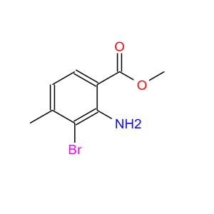 2-氨基-3-溴-4-甲基苯甲酸甲酯,2-Amino-3-bromo-4-methyl-benzoic acid methyl ester