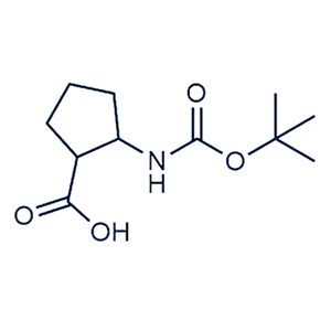 2-((叔丁氧基羰基)氨基)环戊烷甲酸