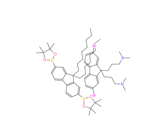 PFN-DOF; Poly[(9,9-bis(3￠-(N,N-diMethylaMino)propyl)-2,7-fluorene)-alt-2,7-(9,9-dioctylfluorene),PFN-DOF; Poly[(9,9-bis(3￠-(N,N-diMethylaMino)propyl)-2,7-fluorene)-alt-2,7-(9,9-dioctylfluorene)