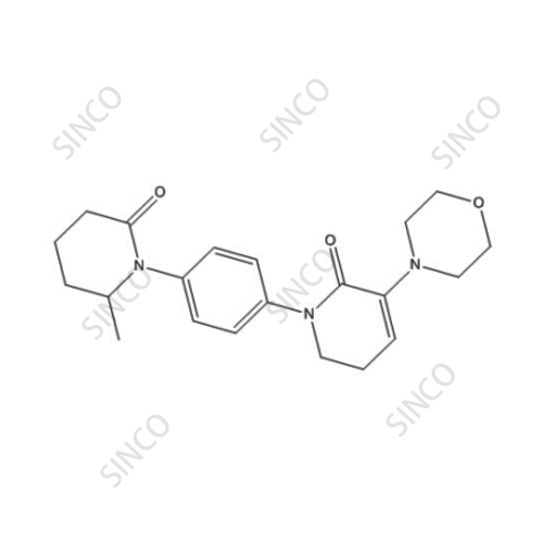 阿哌沙班相关杂质4,1-(4-(2-methyl-6-oxopiperidin-1-yl)phenyl)-3-morpholino-5,6-dihydropyridin-2(1H)-one