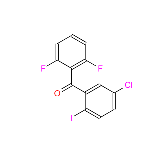 (5-氯-2-碘苯基)(2,6-二氟苯基)甲酮,(5-Chloro-2-iodophenyl)(2,6-difluorophenyl)methanone