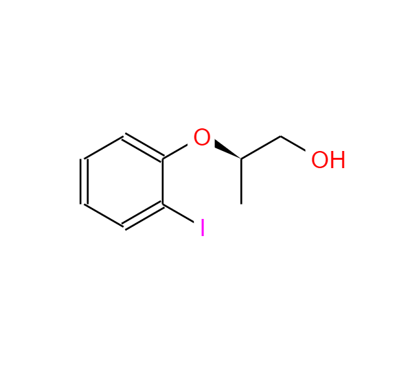 (2R)-2-(2-碘苯氧基)-1-丙醇,(2R)-2-(2-Iodophenoxy)-1-propanol