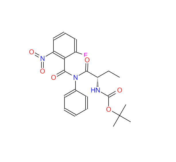 CAL-101(N-1)中间体,(S)-([1-(2-fluoro-6-nitro-benzoyl)-phenyl-aMinocarbonyl]-propyl)-carbaMic acid tert-butyl ester