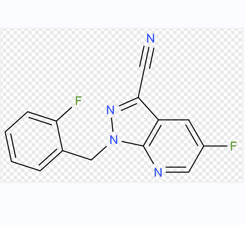 5-氟-1-(2-氟苯基)-1H-吡唑酮基[3,4-B]吡啶-3-甲腈,5-fluoro-1-(2-fluorobenzyl)-1H-pyrazolo[3,4-b]pyridine-3-carbonitrile