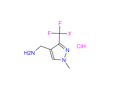 (1-甲基-3-三氟甲基-1H-吡唑-4-基)甲胺盐酸盐,(3-(Trifluoromethyl)-1-methyl-1H-pyrazol-4-yl)methanamine hydrochloride