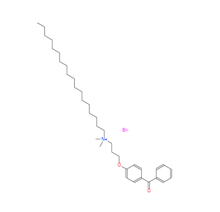 N-(3-(4-苯甲酰基苯氧基)丙基)-N,N-二甲基十八烷-1-溴化铵,N-(3-(4-Benzoylphenoxy)propyl)-N,N-dimethyloctadecan-1-ammonium bromide