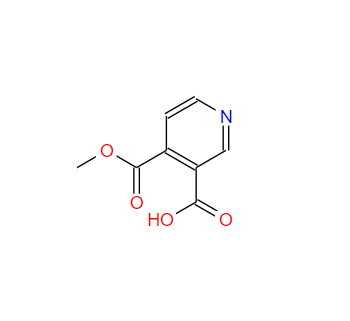 3-羧酸-4-羧酸甲酯吡啶,4-(METHOXYCARBONYL)NICOTINIC ACID