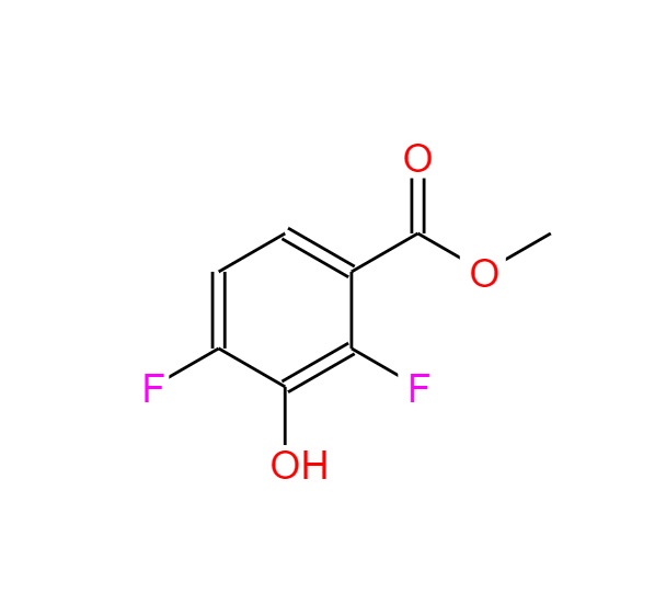 2,4-二氟-3-羥基苯甲酸甲酯,2,4-DIFLUORO-3-HYDROXYBENZOIC ACID METHYL ESTER