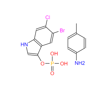 5-溴-6-氯-3-吲哚磷酸甲苯胺,5-BROMO-6-CHLORO-3-INDOLYL PHOSPHATE P-TOLUIDINE SALT