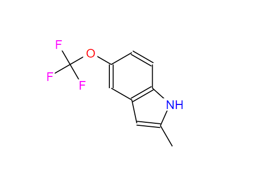 2-甲基-5-(三氟甲氧基)-1H-吲哚,2-Methyl-5-(trifluoromethoxy)-1H-indole