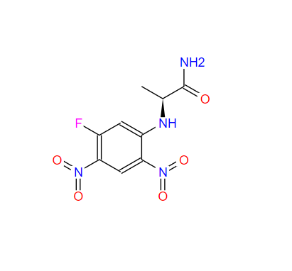 N-A-(2,4-二硝基-5-氟苯基)-L-丙氨酸,(S)-2-(5-fluoro-2,4-dinitrophenylaMino)propanaMide