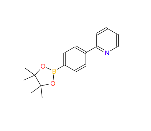 4-(2-吡啶基)苯硼酸頻哪醇酯,2-(4-(4,4,5,5-Tetramethyl-1,3,2-dioxaborolan-2-yl)phenyl)pyridine