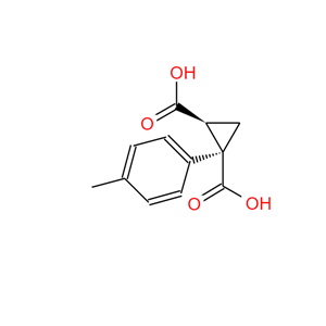 (1R,2S)-1-P-TOLYL-CYCLOPROPANE-1,2-DICARBOXYLIC ACID,(1R,2S)-1-P-TOLYL-CYCLOPROPANE-1,2-DICARBOXYLIC ACID