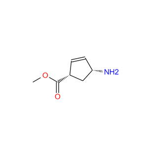 (-)(1S,4R)4-氨基-环戊-2-烯基甲酸甲酯