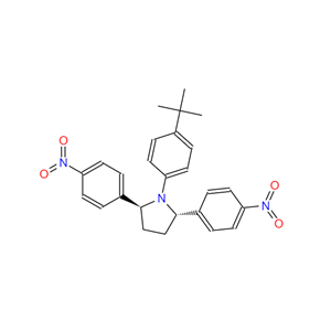 (2S,5S)-1-(4-叔丁基)苯基)-2,5-二(4-硝基苯)吡咯烷