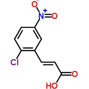 2-氯-5-硝基肉桂酸,2-Chloro-5-nitrocinnamic acid,(2E)-3-(2-Chloro-5-nitrophenyl)acrylic acid